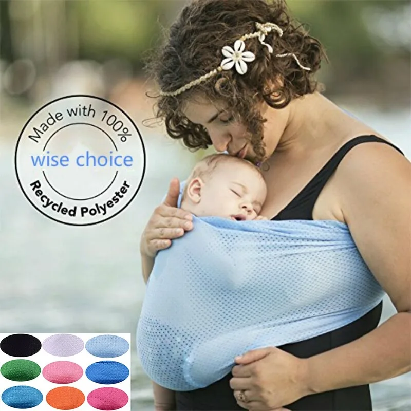 Ergonomic Baby Ring Bebe Gear Carrier Wrap Bebes Accessories 9 Colors Mesh Quick-drying Non-slip Double Loop Beach Water Sling |
