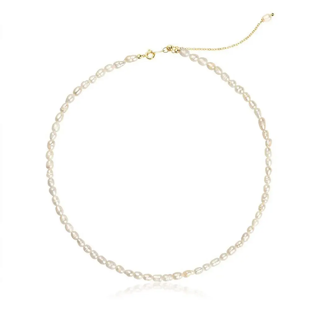 Женское Ожерелье из искусственного жемчуга винтажный изящный чокер ручной