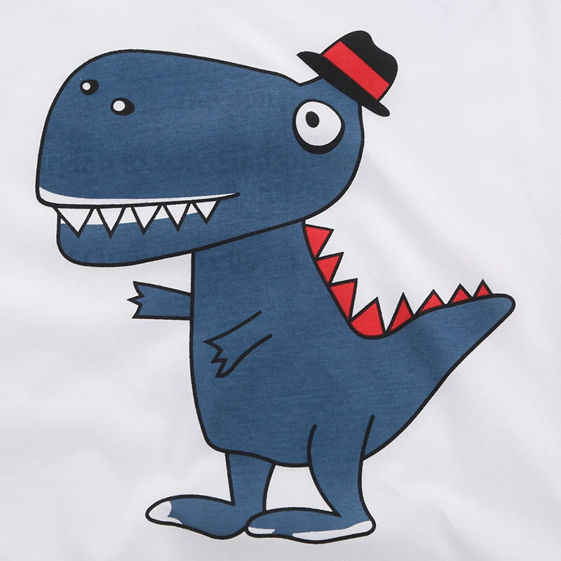 Free Gifts Summer Fashion New Style Cotton Children'S T-Shirt 2-8 Years Old Dinosaur Top Short-Sleeved Shirt 2T-7T Wholesale
Free Gifts Summer Fashion New Style Cotton Children'S T-Shirt 2-8 Years Old Dinosaur Top Short-Sleeved Shirt 2T-7T Wholesale