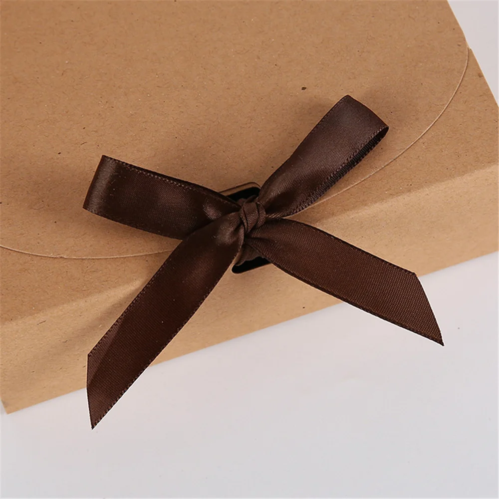 Square Kraft Paper Box Cardboard Package Valentine's Day Gift Candy Storage Boxes With Ribbons
Square Kraft Paper Box Cardboard Package Valentine's Day Gift Candy Storage Boxes With Ribbons