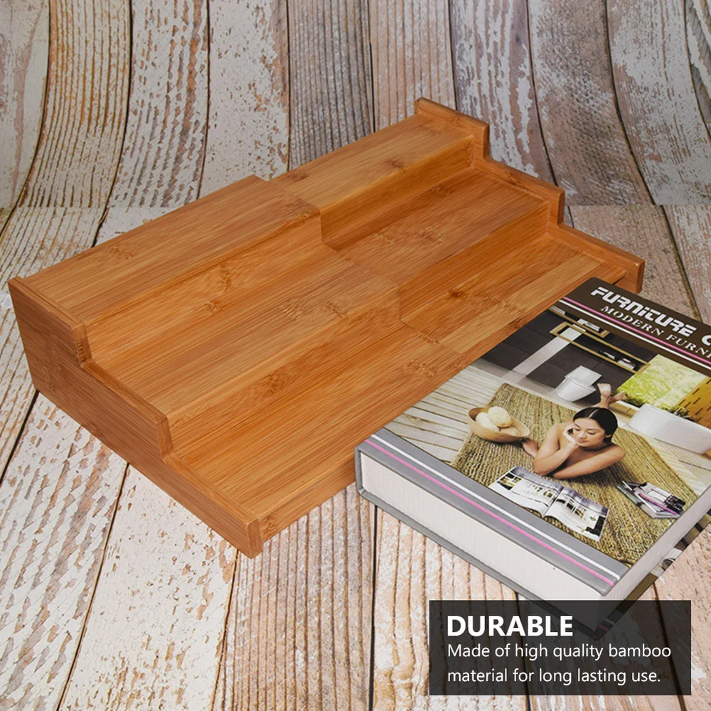Kitchen Storage Rack Three-layers Storage Shelf Bamboo Bottle Shelf Kitchen Rack 
Kitchen Storage Rack Three-layers Storage Shelf Bamboo Bottle Shelf Kitchen Rack