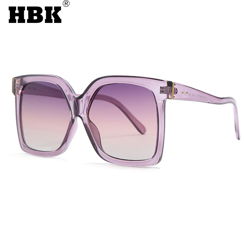 HBK Oversized Square Sunglasses For Women Men Big Frame Gradient Lens High Quality UV400 Ladies Summer Style Leopard Tea
HBK Oversized Square Sunglasses For Women Men Big Frame Gradient Lens High Quality UV400 Ladies Summer Style Leopard Tea