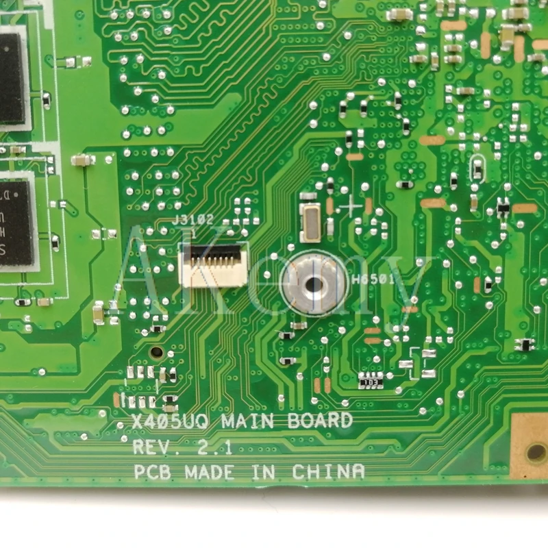Akemy X405UA For Asus X405U X405UN X405UR X405URR X405URP X405UQ X405UF Laotop Mainboard X405UA Motherboard I3-6006U CPU 4GB RAM
Akemy X405UA For Asus X405U X405UN X405UR X405URR X405URP X405UQ X405UF Laotop Mainboard X405UA Motherboard I3-6006U CPU 4GB RAM
