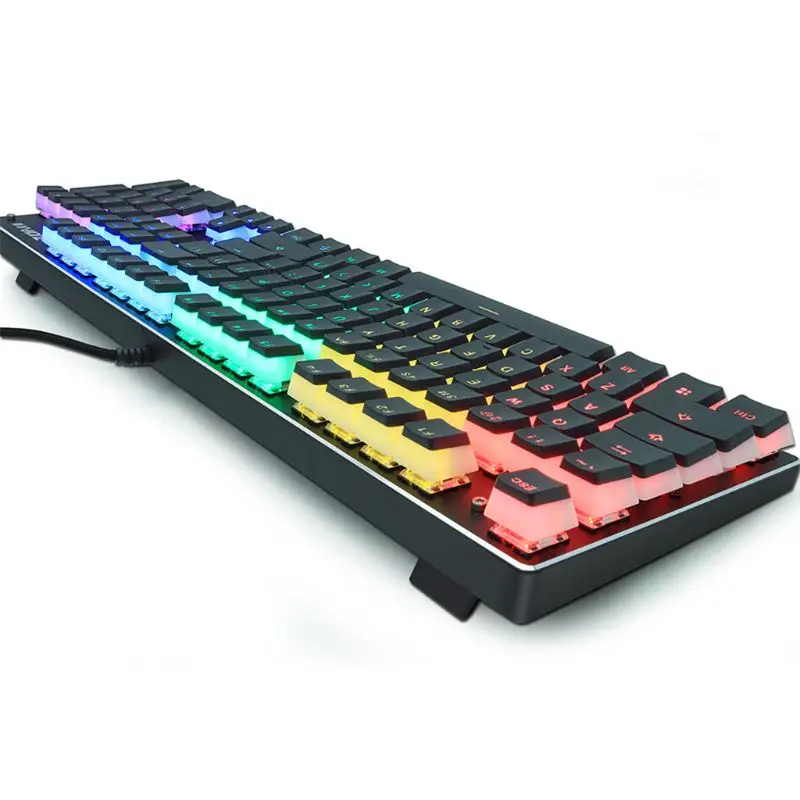 1 Set Replaceable PBT Pudding Keycaps 108 Transparent Lettering Keys Double Shot
1 Set Replaceable PBT Pudding Keycaps 108 Transparent Lettering Keys Double Shot