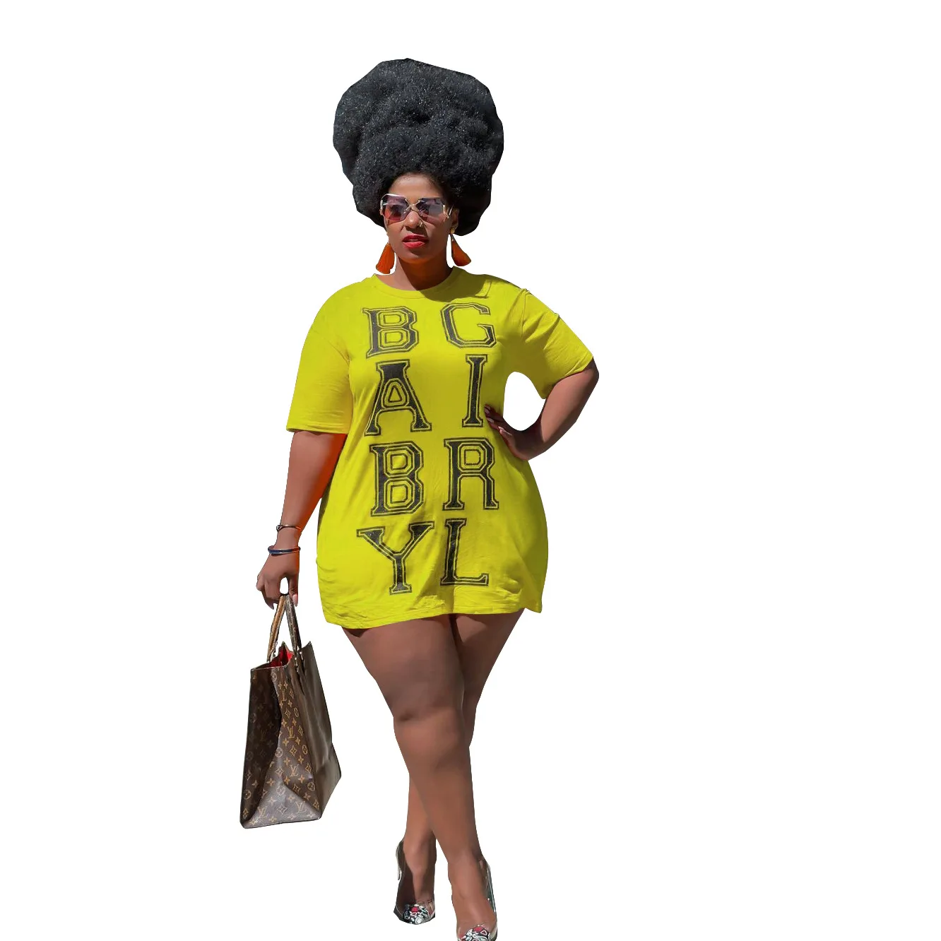 RStylish 2021 Summer New Plus Size Letter Print O-Neck Short Sleeve Mini Dress For Women Streetwear Casual T-shirt Style Dresses
RStylish 2021 Summer New Plus Size Letter Print O-Neck Short Sleeve Mini Dress For Women Streetwear Casual T-shirt Style Dresses