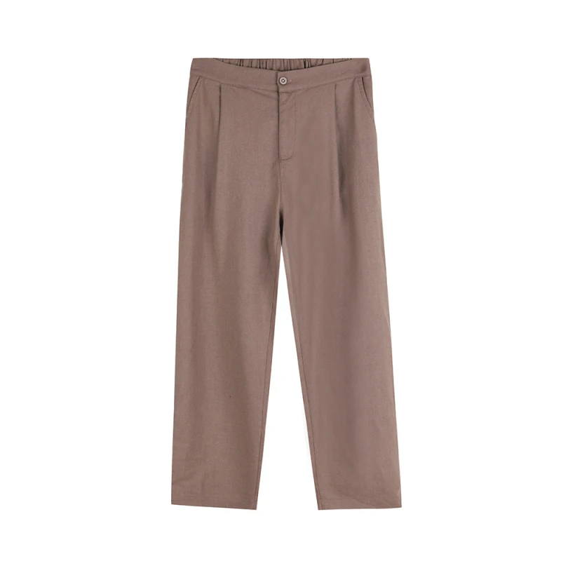 Women's Cotton and Linen Cropped Pants Summer Artistic Retro High Waist Slimming Straight Pants Large Size Casual All-Matching
Women's Cotton and Linen Cropped Pants Summer Artistic Retro High Waist Slimming Straight Pants Large Size Casual All-Matching