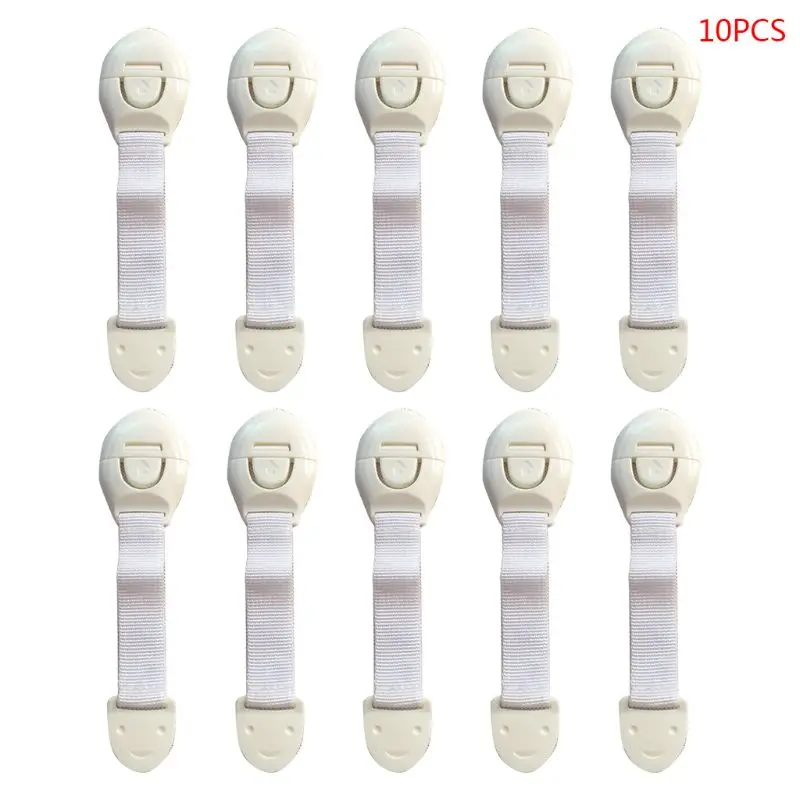 10Pcs Child Safety Locks Adjustable Strap Latches 3M Self Adhesive No Drilling for Baby Proofing Kitchen Fridge Drawer Cupboard
10Pcs Child Safety Locks Adjustable Strap Latches 3M Self Adhesive No Drilling for Baby Proofing Kitchen Fridge Drawer Cupboard