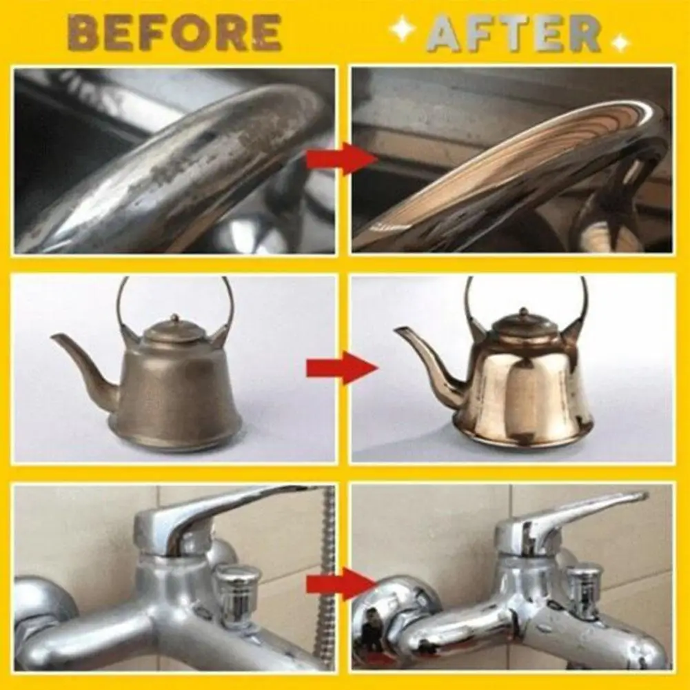 FIXINI All Metal Polish Cream Rust Remover Steel Ceramic Cleaner All-Purpose Polishing Watch A5F8 | Дом и сад