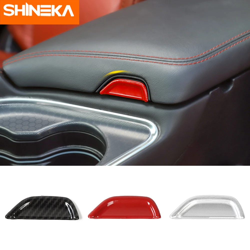 SHINEKA Auto Stickers For Dodge Challenger Car Armrest Box Switch Trim Cover Stickers Accessories For Dodge Challenger 2015-2019
SHINEKA Auto Stickers For Dodge Challenger Car Armrest Box Switch Trim Cover Stickers Accessories For Dodge Challenger 2015-2019