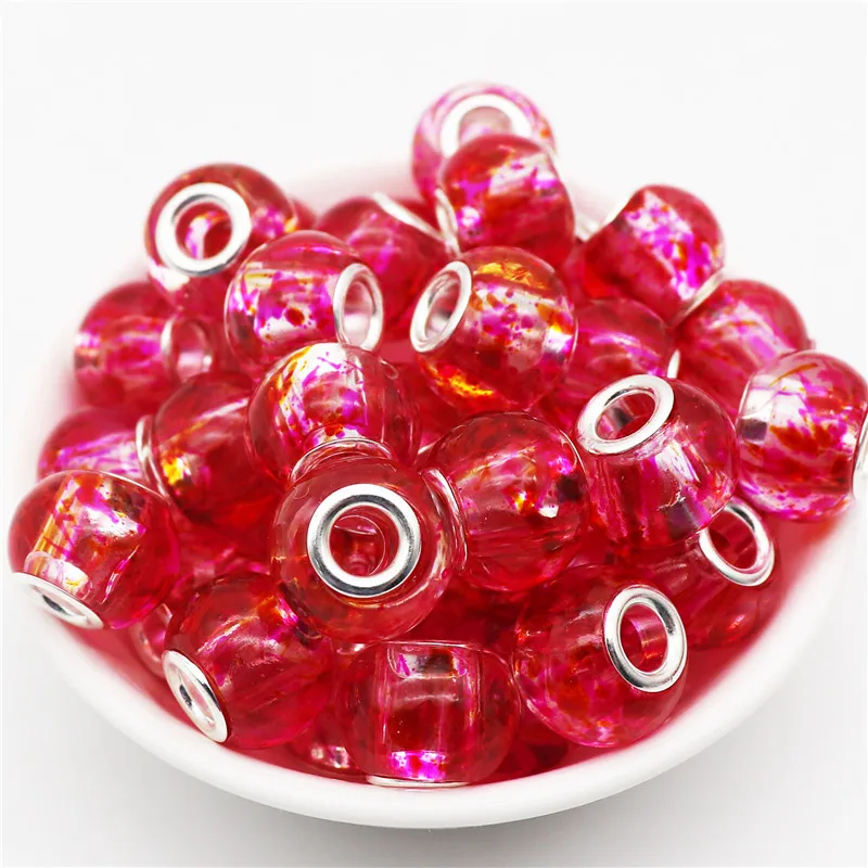 10Pcs 16mm Round Large Hole European Beads Glass Crystal Murano Spacer Beads fit Pandora Bracelet Bangle Necklace DIY Jewelry
10Pcs 16mm Round Large Hole European Beads Glass Crystal Murano Spacer Beads fit Pandora Bracelet Bangle Necklace DIY Jewelry