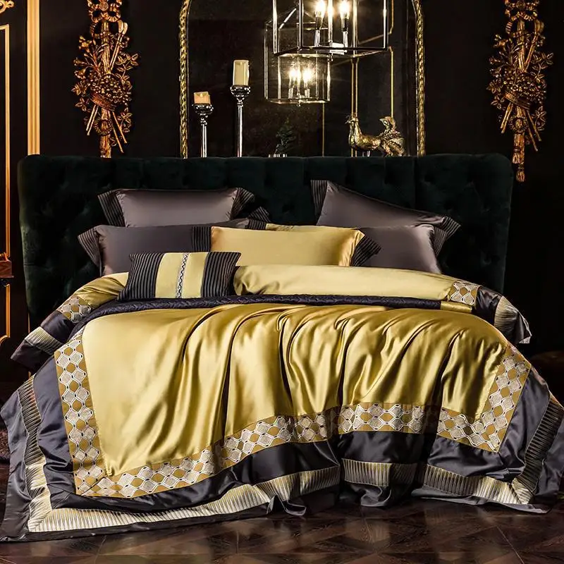 Комплект постельного белья IvaRose HOME TEXTILE золотистый хлопковый
Комплект постельного белья IvaRose HOME TEXTILE золотистый хлопковый