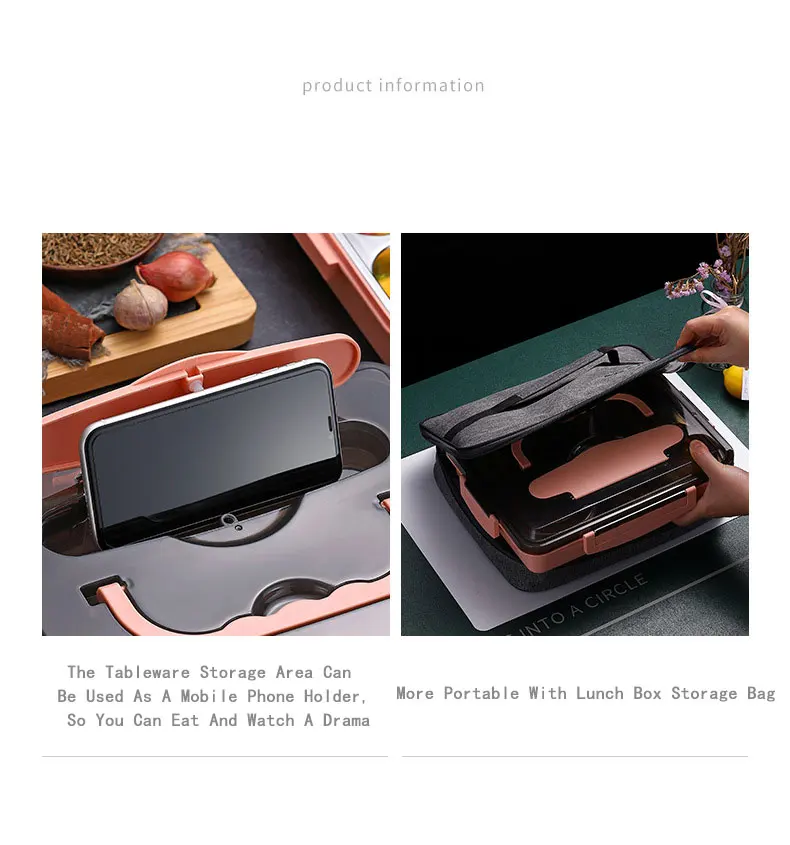 2021 Portable 304 Stainless Steel Canteen Compartment Square Dining Bucket with Tableware Soup Bowl Bento Box with Bag
2021 Portable 304 Stainless Steel Canteen Compartment Square Dining Bucket with Tableware Soup Bowl Bento Box with Bag