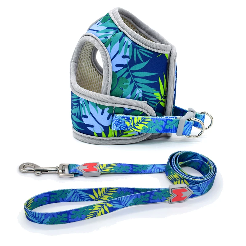Dog Harness Fabric Print No Pull Choke Free Pet Harness for Small Medium Dogs Breathable Mesh Harness Vest for Bulldog Chihuahua
Dog Harness Fabric Print No Pull Choke Free Pet Harness for Small Medium Dogs Breathable Mesh Harness Vest for Bulldog Chihuahua