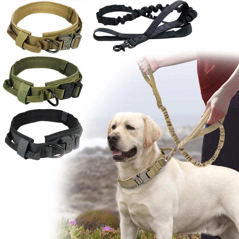 Dog Collar Dog Nylon Adjustable Military Tactical Large Dog Collar with Handle Training Running Customized Pet Collar
Dog Collar Dog Nylon Adjustable Military Tactical Large Dog Collar with Handle Training Running Customized Pet Collar