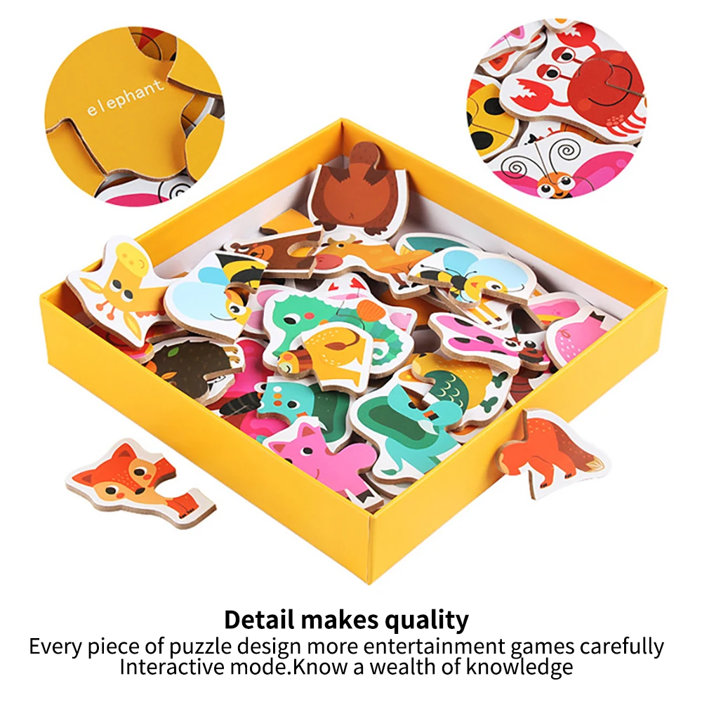 Children's Large Paired Kid Puzzle Wooden Montessori Early Colorful Geometry Shape Cognition Educational Enlightenment Toy
Children's Large Paired Kid Puzzle Wooden Montessori Early Colorful Geometry Shape Cognition Educational Enlightenment Toy