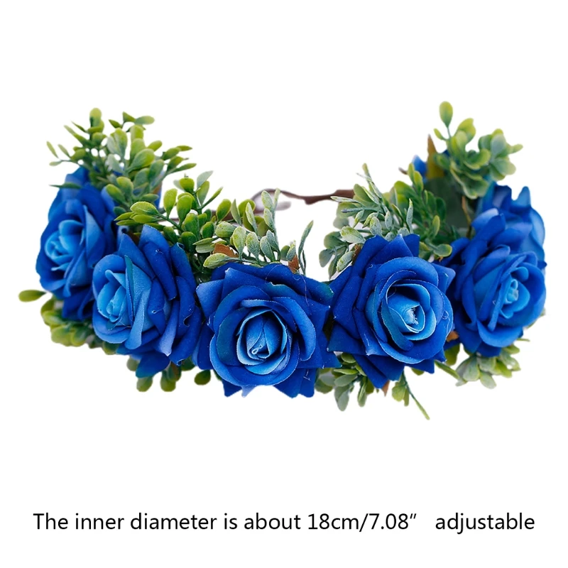 2021 New Girls Rose Flower Garland Hair Ornaments Adjustable Party Decoration Photo Props
2021 New Girls Rose Flower Garland Hair Ornaments Adjustable Party Decoration Photo Props