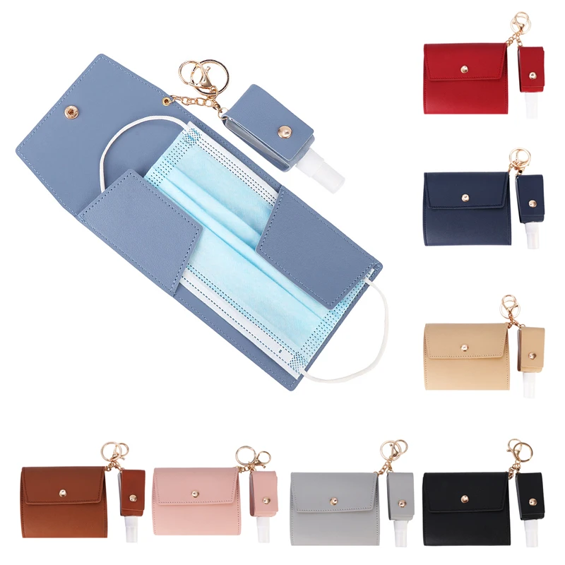 Mask Storage Folder + 30ml Hand Sanitizer Bottle Leather Set Cover Foldable Mask Storage Clip Foldable Keychain Pendant Wallet
Mask Storage Folder + 30ml Hand Sanitizer Bottle Leather Set Cover Foldable Mask Storage Clip Foldable Keychain Pendant Wallet