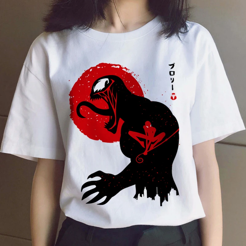Мужская футболка с рисунком классная изображением черного красного вдова