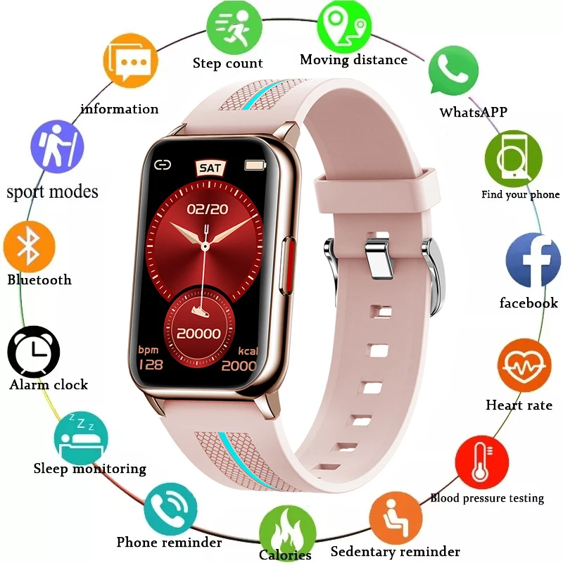 Smart Watch Smart Bracelet Health Blood Pressure Heart Rate Sleep Monitor Blood Oxygen LED Screen Waterproof Sports SmartWatch
Smart Watch Smart Bracelet Health Blood Pressure Heart Rate Sleep Monitor Blood Oxygen LED Screen Waterproof Sports SmartWatch