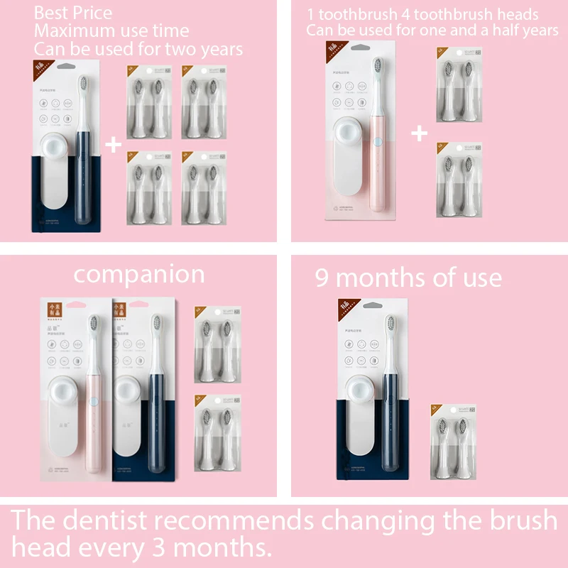 

Xiaomi sonic toothbrush electric ultrasonic tooth cleaner Teeth Whitening and Cleaning SOOCAS EX3 electric tooth brush heads 5