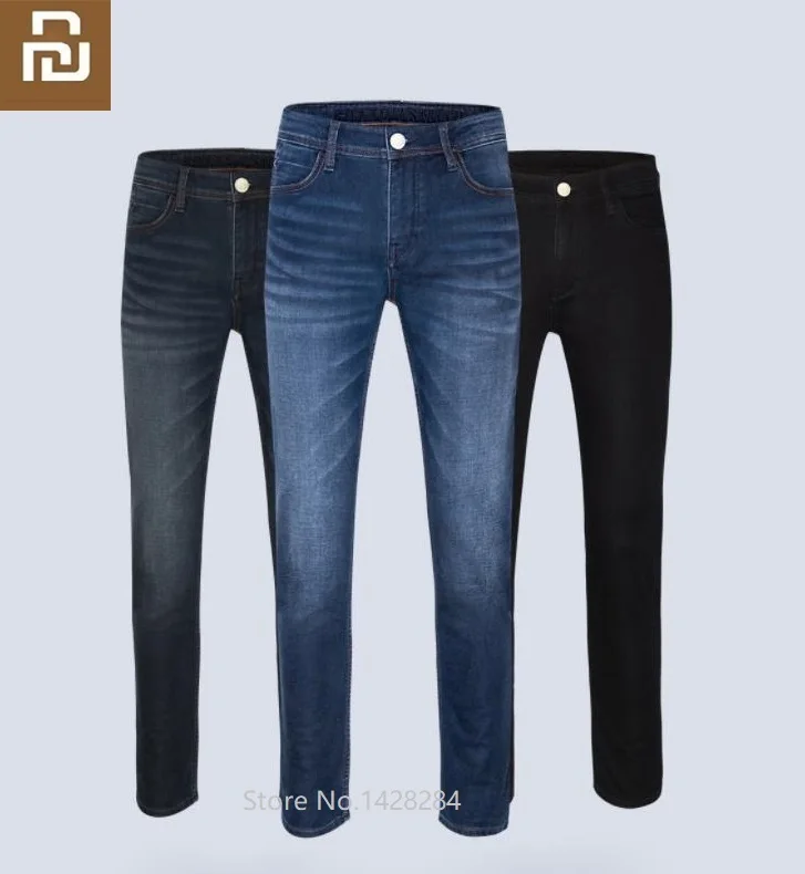 Youpin Cottonsmith Мужские осенне-зимние кофейные карбоновые теплые флисовые джинсы мягкие повседневные зауженные прямые брюки модные мужские брю... 
Youpin Cottonsmith Мужские осенне-зимние кофейные карбоновые теплые флисовые джинсы мягкие повседневные зауженные прямые брюки модные мужские брю...