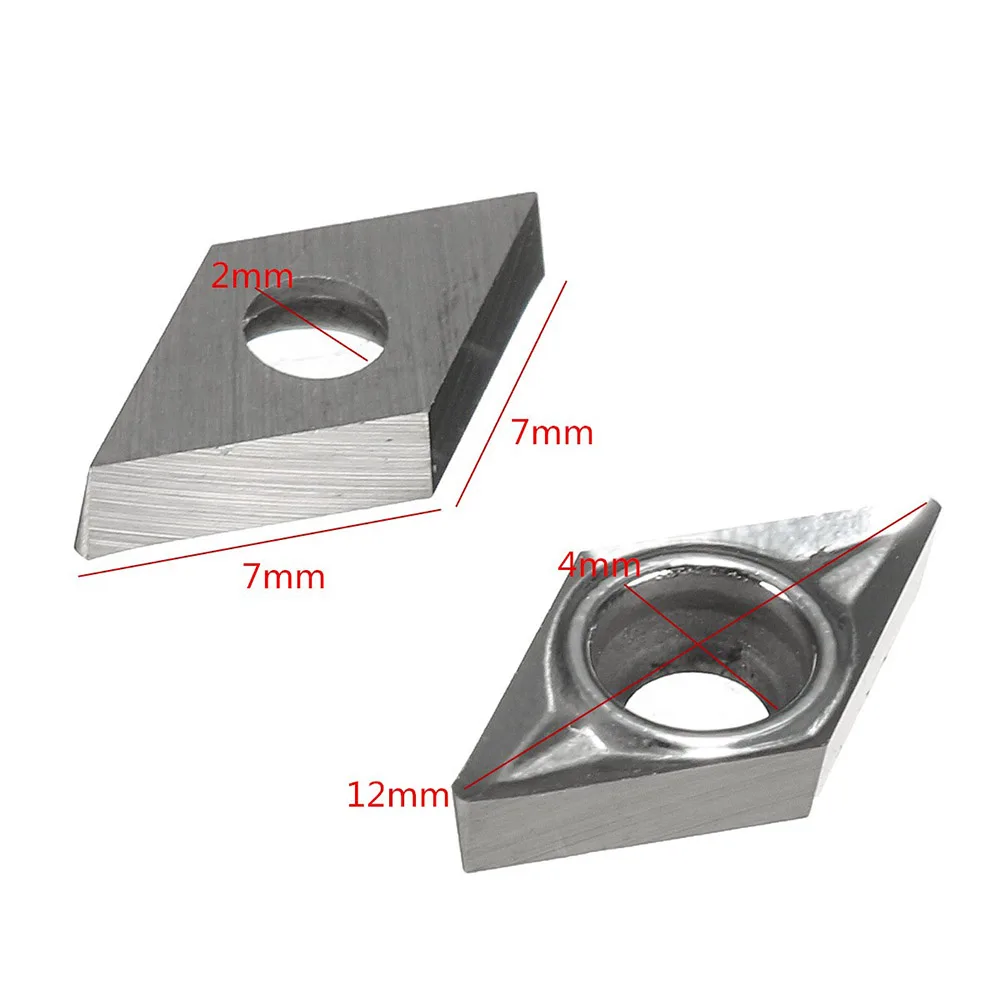 10Pcs DCGT0702-AK H01 / DCGT21.51-AK H01 Inserts For Aluminum Turning Tool Holder Cutter Corrosion Resistance, Widely Applicable
10Pcs DCGT0702-AK H01 / DCGT21.51-AK H01 Inserts For Aluminum Turning Tool Holder Cutter Corrosion Resistance, Widely Applicable
