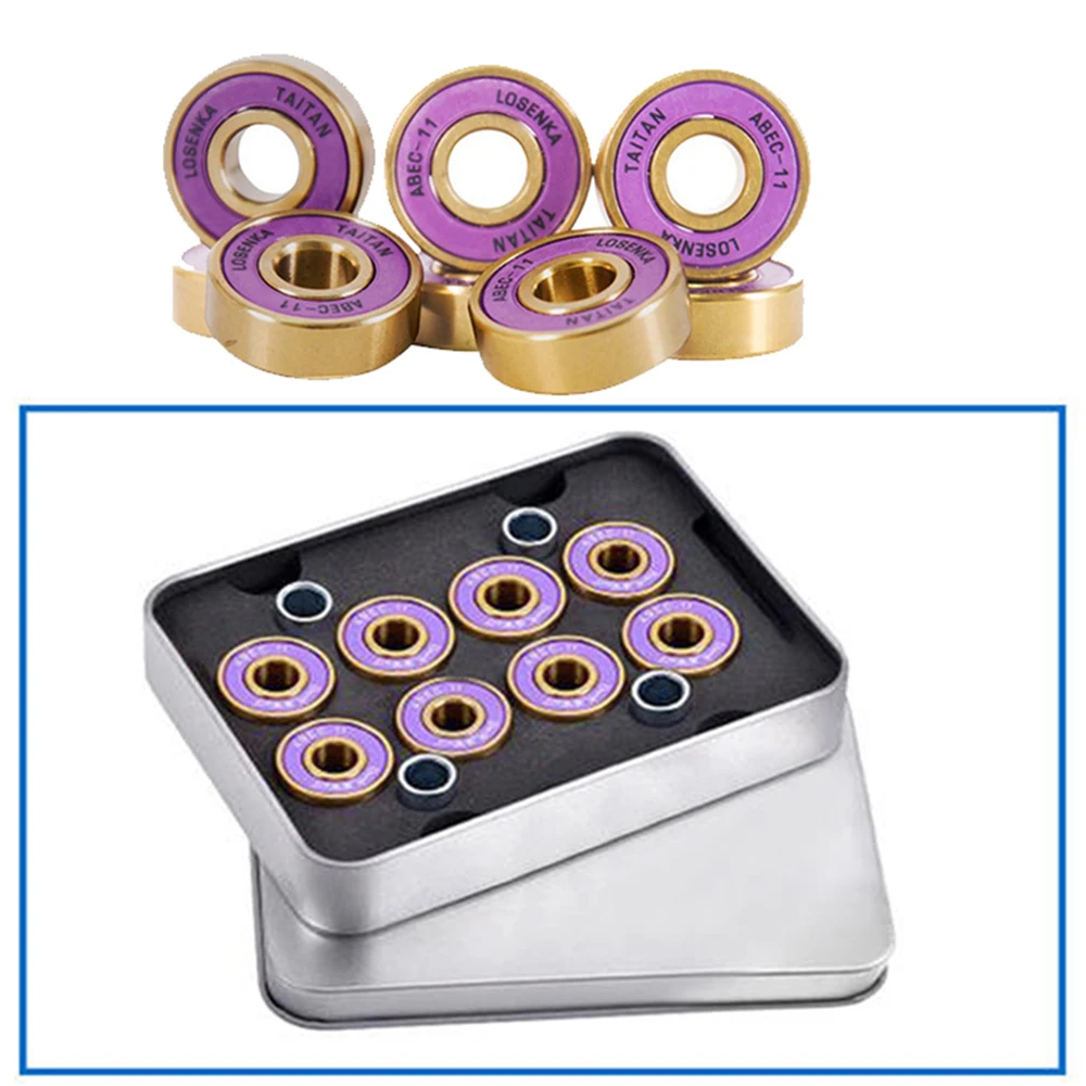 8 шт./комплект, подшипники для скейтборда 
8 шт./комплект, подшипники для скейтборда