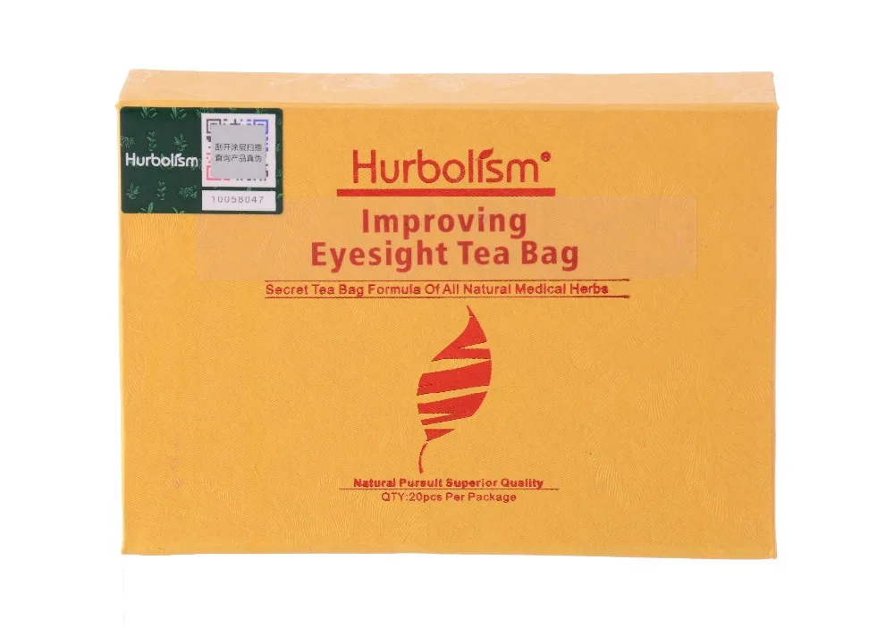 Hurbolism Improving Eyesight Tea Bag Formula of Herbal Ingredients to Cure Cataract, Decrease Sight Loss, Prevent Eye Diseases
Hurbolism Improving Eyesight Tea Bag Formula of Herbal Ingredients to Cure Cataract, Decrease Sight Loss, Prevent Eye Diseases