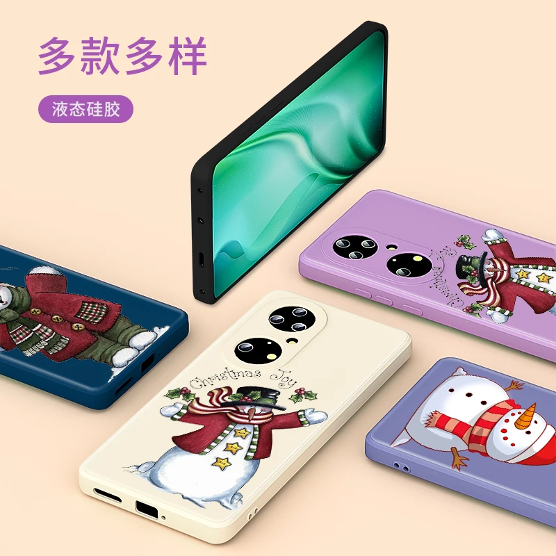 Christmas Snowman For Huawei P50 P40 P30 P20 5G Lite P Smart Z Pro Plus 2021 2019 Liquid Silicone Soft Phone Case
Christmas Snowman For Huawei P50 P40 P30 P20 5G Lite P Smart Z Pro Plus 2021 2019 Liquid Silicone Soft Phone Case