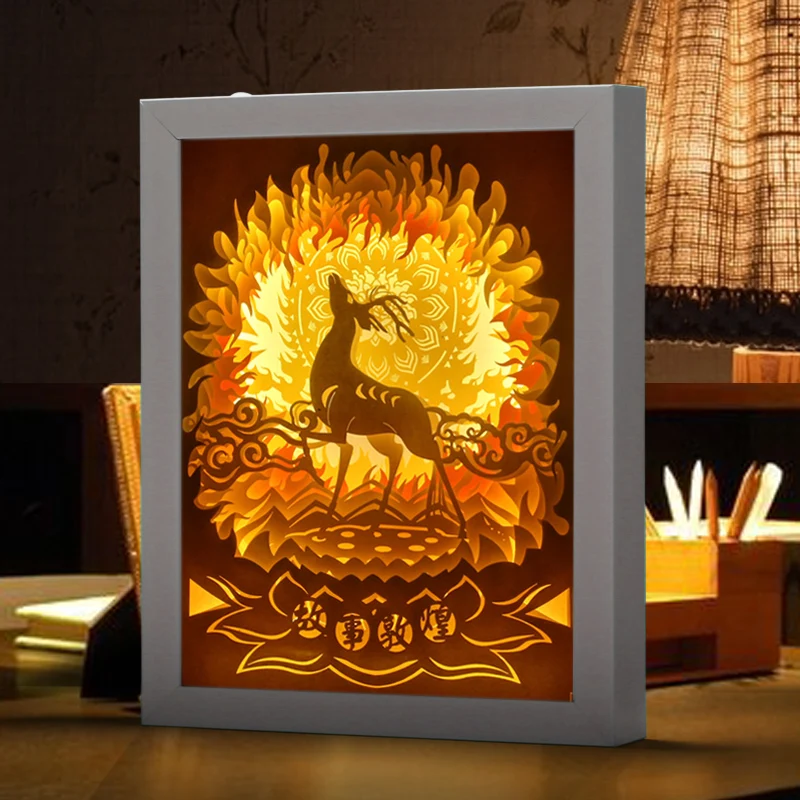 Wholesale Wooden Shadow Boxes Paper Craving Lamp 3D Shadow Box Wall Art Decoration Wall Hanging Art Painting
Wholesale Wooden Shadow Boxes Paper Craving Lamp 3D Shadow Box Wall Art Decoration Wall Hanging Art Painting