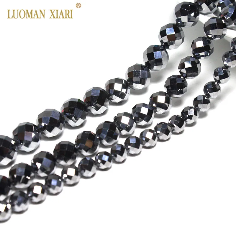Wholesale AAA 128 Faceted Titanium Hertz Round Natural Stone Beads For Jewelry Making DIY Bracelet Necklace 6/8/10 mm
Wholesale AAA 128 Faceted Titanium Hertz Round Natural Stone Beads For Jewelry Making DIY Bracelet Necklace 6/8/10 mm