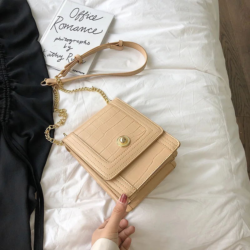 Solid Leather Crossbody Bag Fashion Sewing Thread Soft Surface Rectangle Shoulder Bags Fashion Party Small Pouch Ladies Purse
Solid Leather Crossbody Bag Fashion Sewing Thread Soft Surface Rectangle Shoulder Bags Fashion Party Small Pouch Ladies Purse
