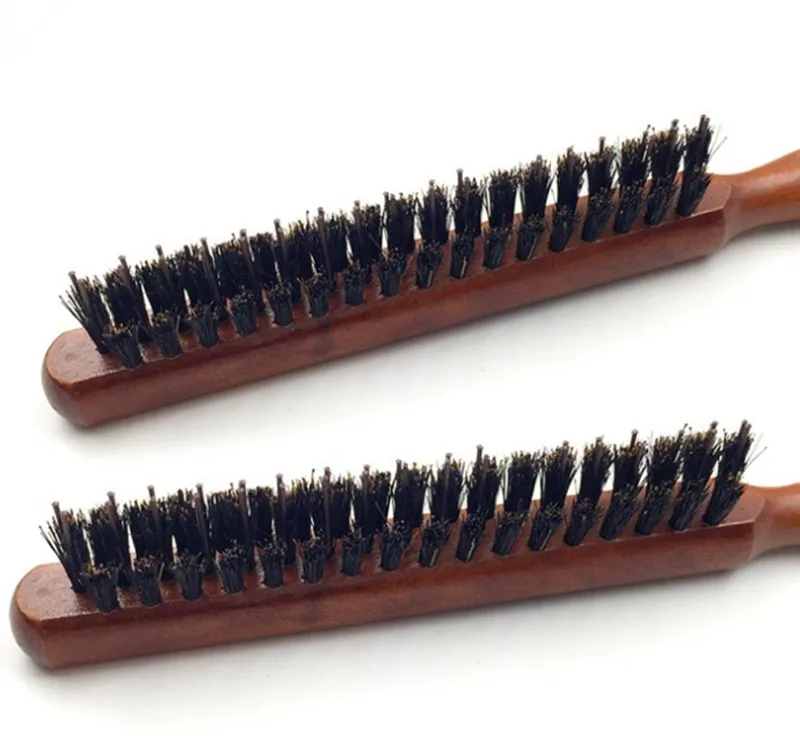 1 шт. Профессиональная щетка для волос с деревянной ручкой пушистая расческа