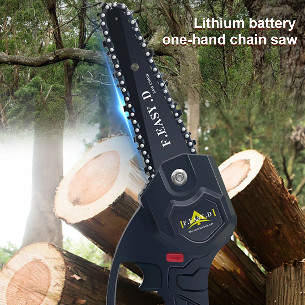 24V 5 Inch Electric Chainsaw Pruning Saw One-handed Rechargeable Handheld Mini Pruning Shears Saws Tree Trimming Wood Cutting
24V 5 Inch Electric Chainsaw Pruning Saw One-handed Rechargeable Handheld Mini Pruning Shears Saws Tree Trimming Wood Cutting