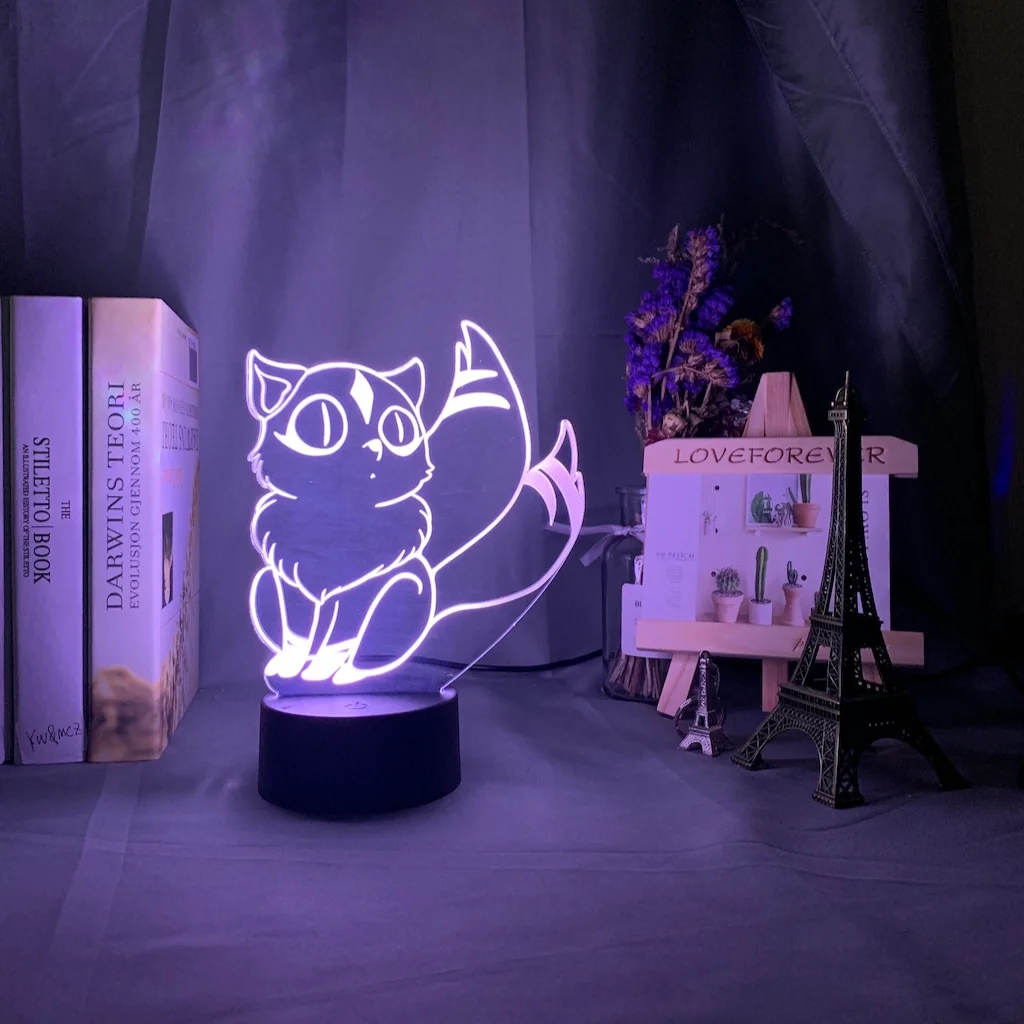 Cute Kira Latu LED Night Light Bedroom Decoration LED Touch Sensor Colorful 3D Night Light Anime Light Inuyasha Gift
Cute Kira Latu LED Night Light Bedroom Decoration LED Touch Sensor Colorful 3D Night Light Anime Light Inuyasha Gift