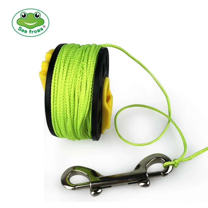 Scuba Diving Finger Reel Cave Exploration Tool Metal Hook Nylon Line Thread Spool 30m Length Dual Winding Handle diver Accessory 
Scuba Diving Finger Reel Cave Exploration Tool Metal Hook Nylon Line Thread Spool 30m Length Dual Winding Handle diver Accessory