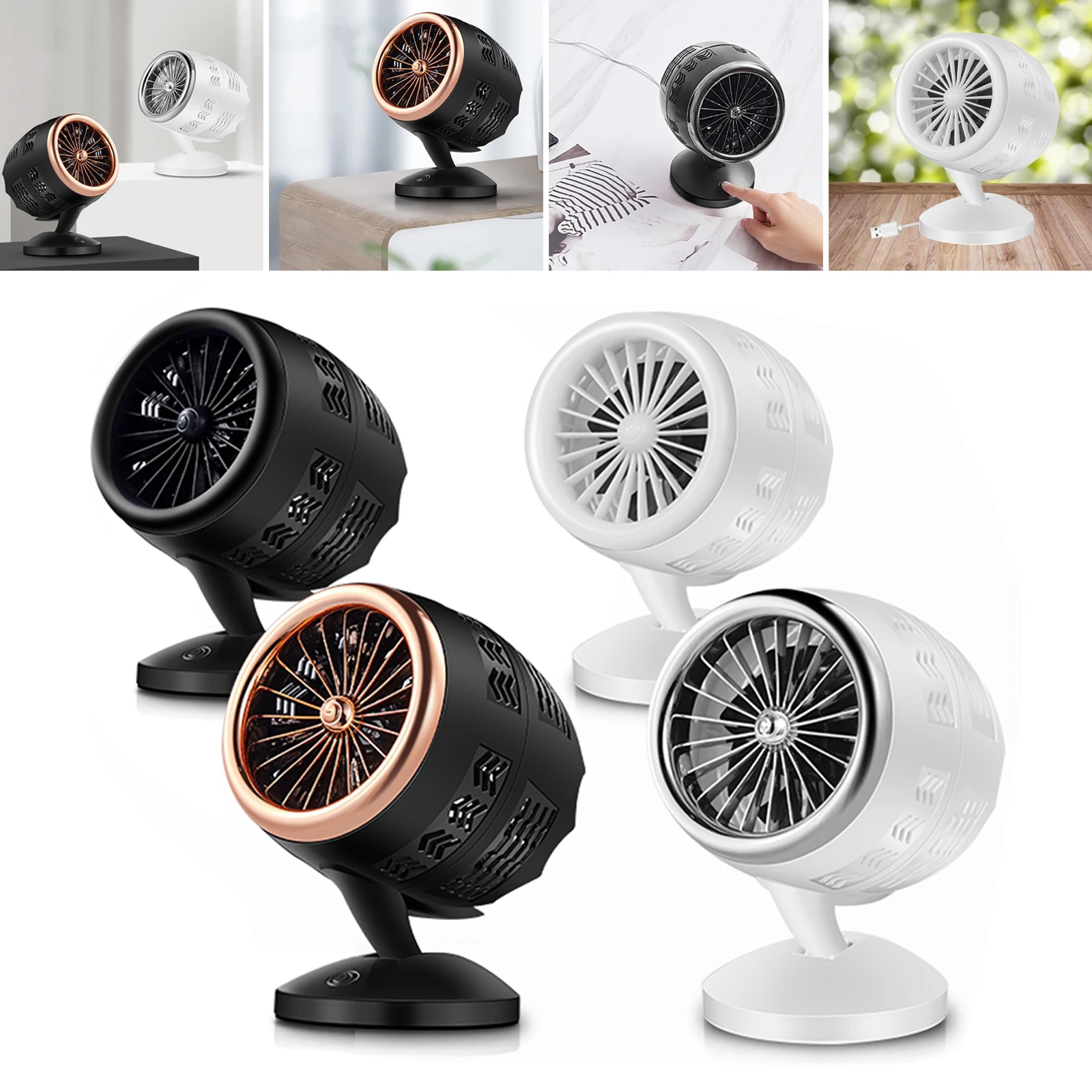 Personal 5-20 Adjustable Table Desk Fan Twin Turbo Blades Mute soft wind for Home Office Outdoor Travel
Personal 5-20 Adjustable Table Desk Fan Twin Turbo Blades Mute soft wind for Home Office Outdoor Travel