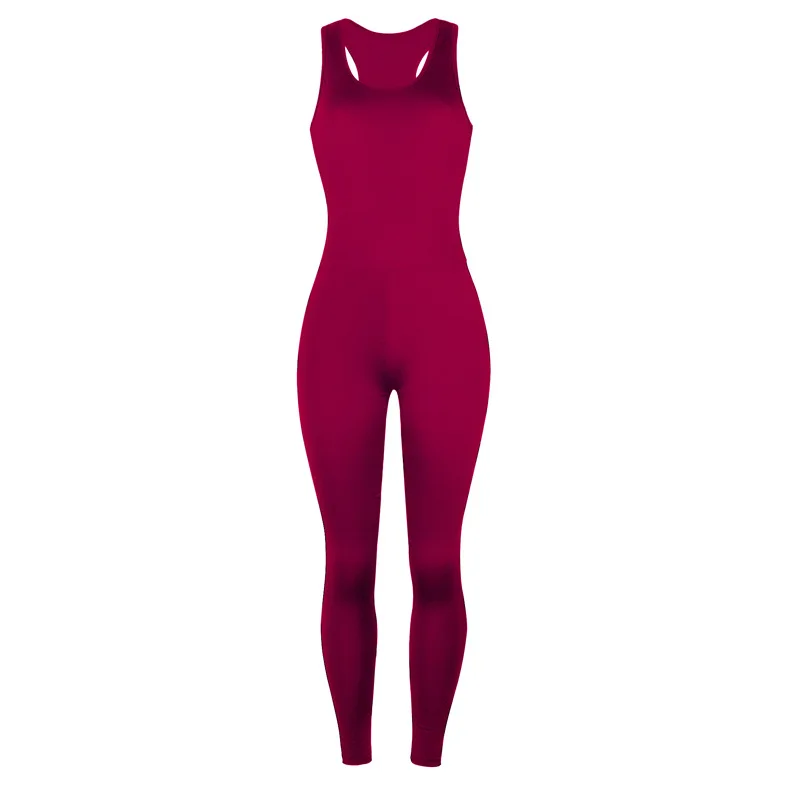 Kalenmos 2021woman Sports Jumpsuit Solid Color Jogger Women Sexy Slim Trousers Peach Hip Elastic Sleeveless Bodysuit Women
Kalenmos 2021woman Sports Jumpsuit Solid Color Jogger Women Sexy Slim Trousers Peach Hip Elastic Sleeveless Bodysuit Women