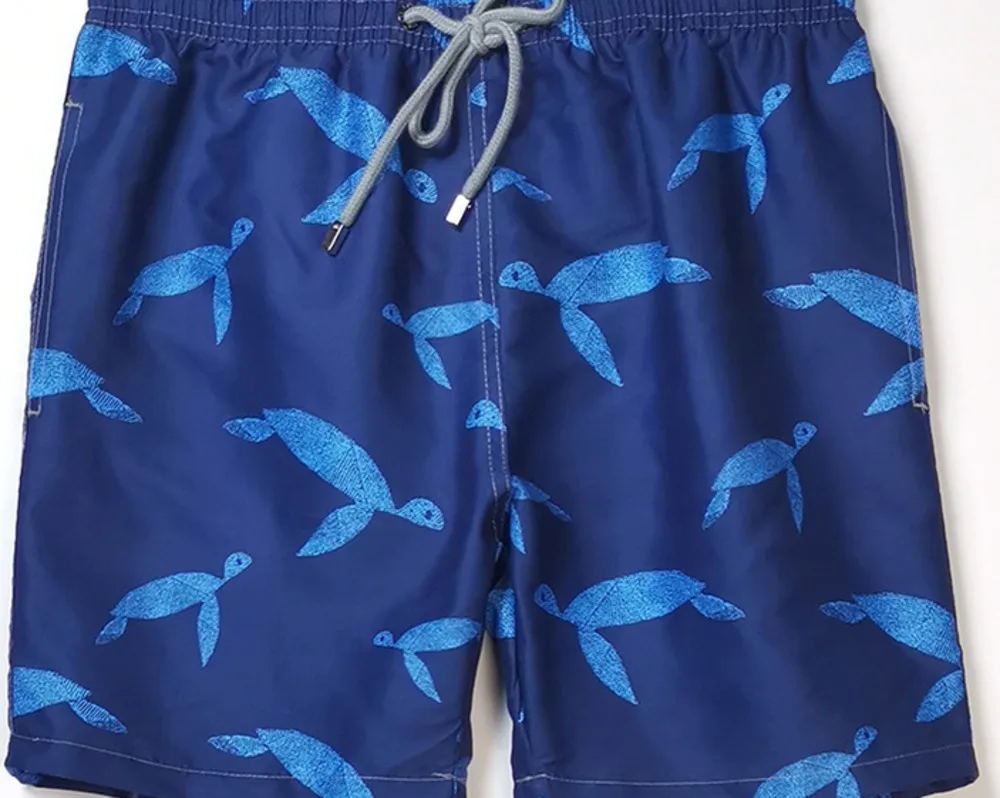 Summer men's beach pants quick dry loose swimming surfing beach shorts dark blue turtle
Summer men's beach pants quick dry loose swimming surfing beach shorts dark blue turtle