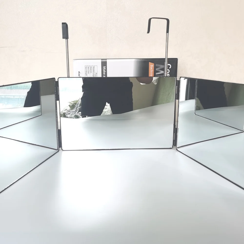 Retractable Hanging Three-sided Folding Mirror for Salon Home (Assorted Color)
Retractable Hanging Three-sided Folding Mirror for Salon Home (Assorted Color)