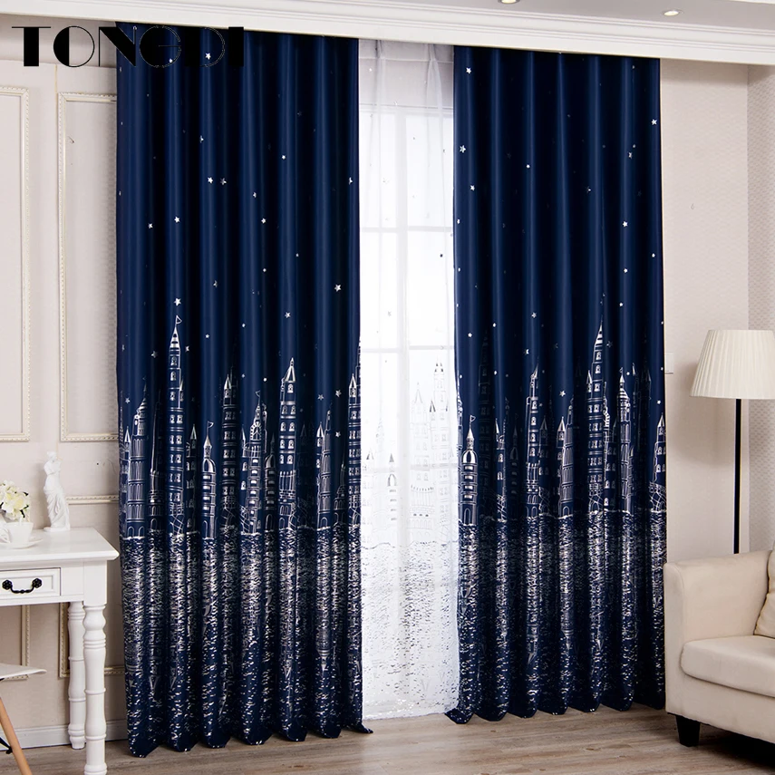 TONGDI Shiny Silver Star Castle Blackout Children Curtain High-grade Decoration For Party Children Room Bedroom Living Room
TONGDI Shiny Silver Star Castle Blackout Children Curtain High-grade Decoration For Party Children Room Bedroom Living Room