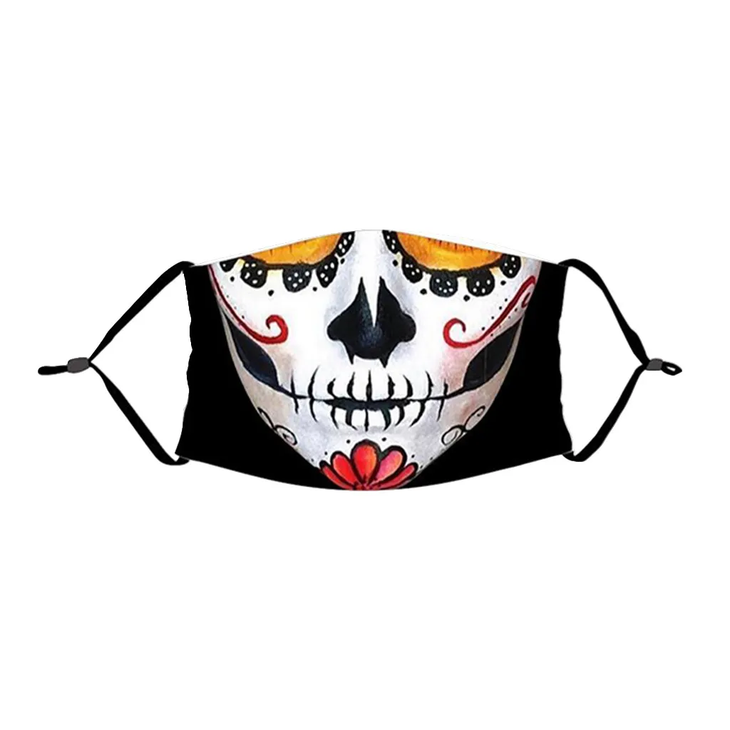 Unisex Adjustable Face Mouth Mask Halloween Print Mondmasker Mascarilla Lavable PM2.5 Anti Dust Fog Smoke Masque De Protection
Unisex Adjustable Face Mouth Mask Halloween Print Mondmasker Mascarilla Lavable PM2.5 Anti Dust Fog Smoke Masque De Protection