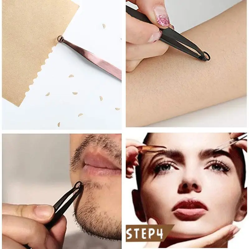 Universal Nose Hair Tweezers Round Stainless Steel Eyebrow Nose Hair Cut Manicure Facial Trimming Makeup Scissor Removal Clipper
Universal Nose Hair Tweezers Round Stainless Steel Eyebrow Nose Hair Cut Manicure Facial Trimming Makeup Scissor Removal Clipper