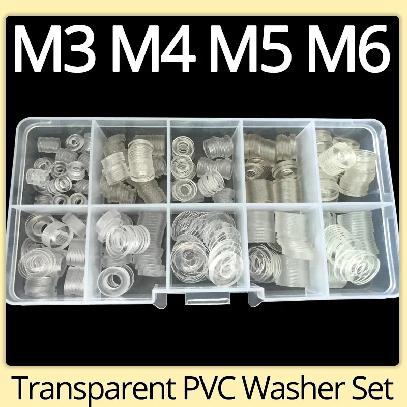 Шайбы из ПВХ M3/M4/M5/M6 500 шт. | Строительство и ремонт