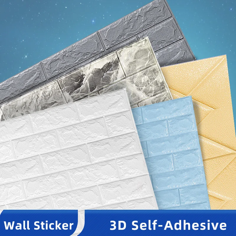 OK-B Foam Self-Adhesive Wallpaper 3D Brick Waterproof Wall Stickers DIY Home Decoration For Kids Room Bedroom Decor Wall Sticker
OK-B Foam Self-Adhesive Wallpaper 3D Brick Waterproof Wall Stickers DIY Home Decoration For Kids Room Bedroom Decor Wall Sticker