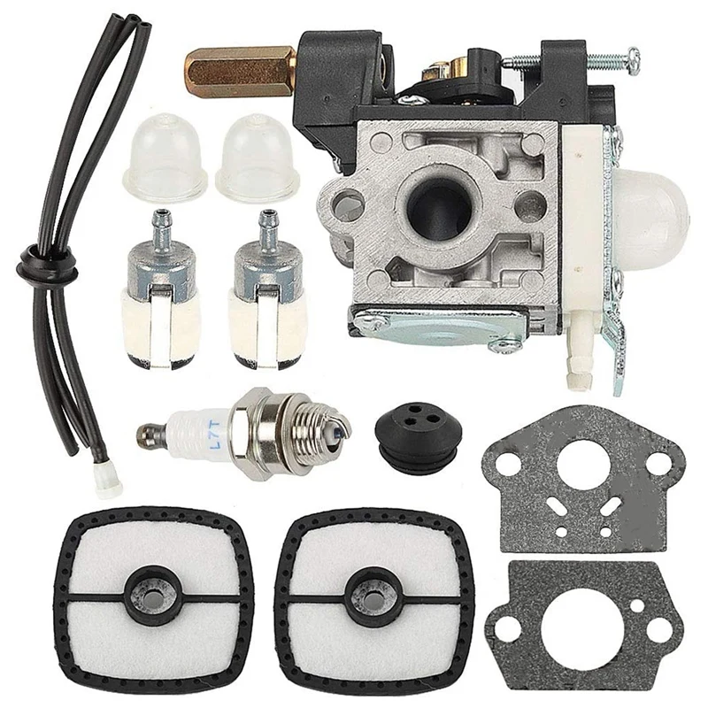 Carburetor for Echo SRM-230 SRM-231 GT-200R SRM-210 SRM-230S SRM-230U Weed Eater Trimmer with Air Filter Tune Up Kit
Carburetor for Echo SRM-230 SRM-231 GT-200R SRM-210 SRM-230S SRM-230U Weed Eater Trimmer with Air Filter Tune Up Kit