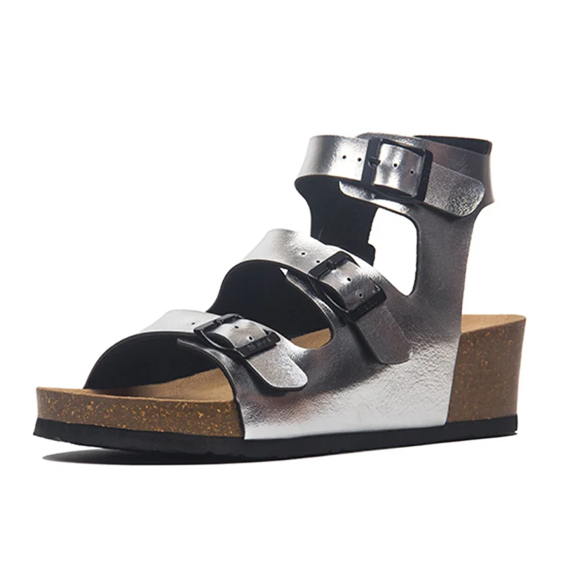 Three Wedges Buckle Belt Cork Sandals Women Summer High Heels Cork Shoes Woman Ins Thicken Soled Gladiator Sandalias Mujer Hot
Three Wedges Buckle Belt Cork Sandals Women Summer High Heels Cork Shoes Woman Ins Thicken Soled Gladiator Sandalias Mujer Hot