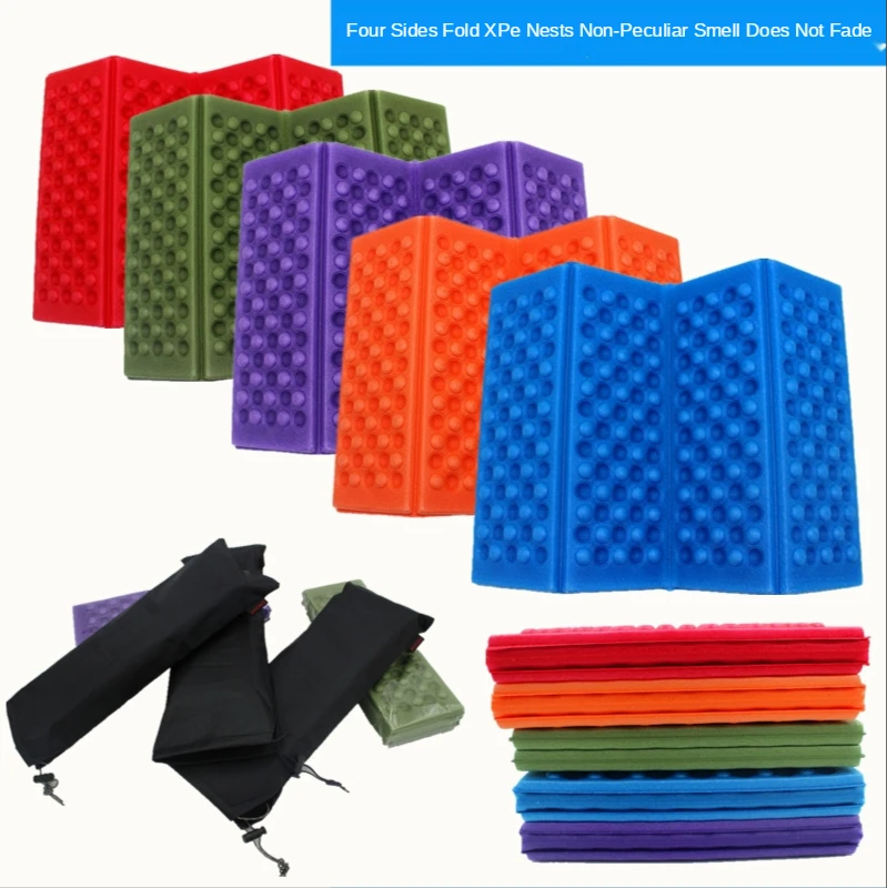 Outdoor Supplies XPE Foam Four-fold Folding Foam Cushion Water-repellent Cool-proof Portable Moisture-proof Picnic Mat Fart Pad
Outdoor Supplies XPE Foam Four-fold Folding Foam Cushion Water-repellent Cool-proof Portable Moisture-proof Picnic Mat Fart Pad