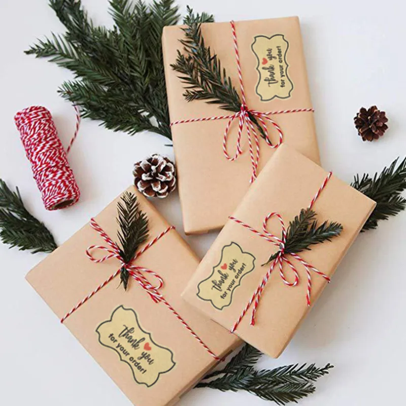250Pcs Roll 3X5CM Kraft Paper Sticker Thank You For Your Order Sealing Baking Cake Decoration
250Pcs Roll 3X5CM Kraft Paper Sticker Thank You For Your Order Sealing Baking Cake Decoration