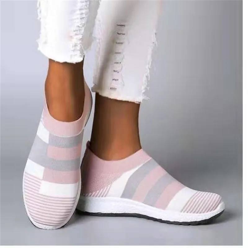 Women's Casual Vulcanized Shoes Woman Sock Sneakers 2020 Women Knitted Flat Shoes Ladies Slip On Female Loafers Summer
Women's Casual Vulcanized Shoes Woman Sock Sneakers 2020 Women Knitted Flat Shoes Ladies Slip On Female Loafers Summer